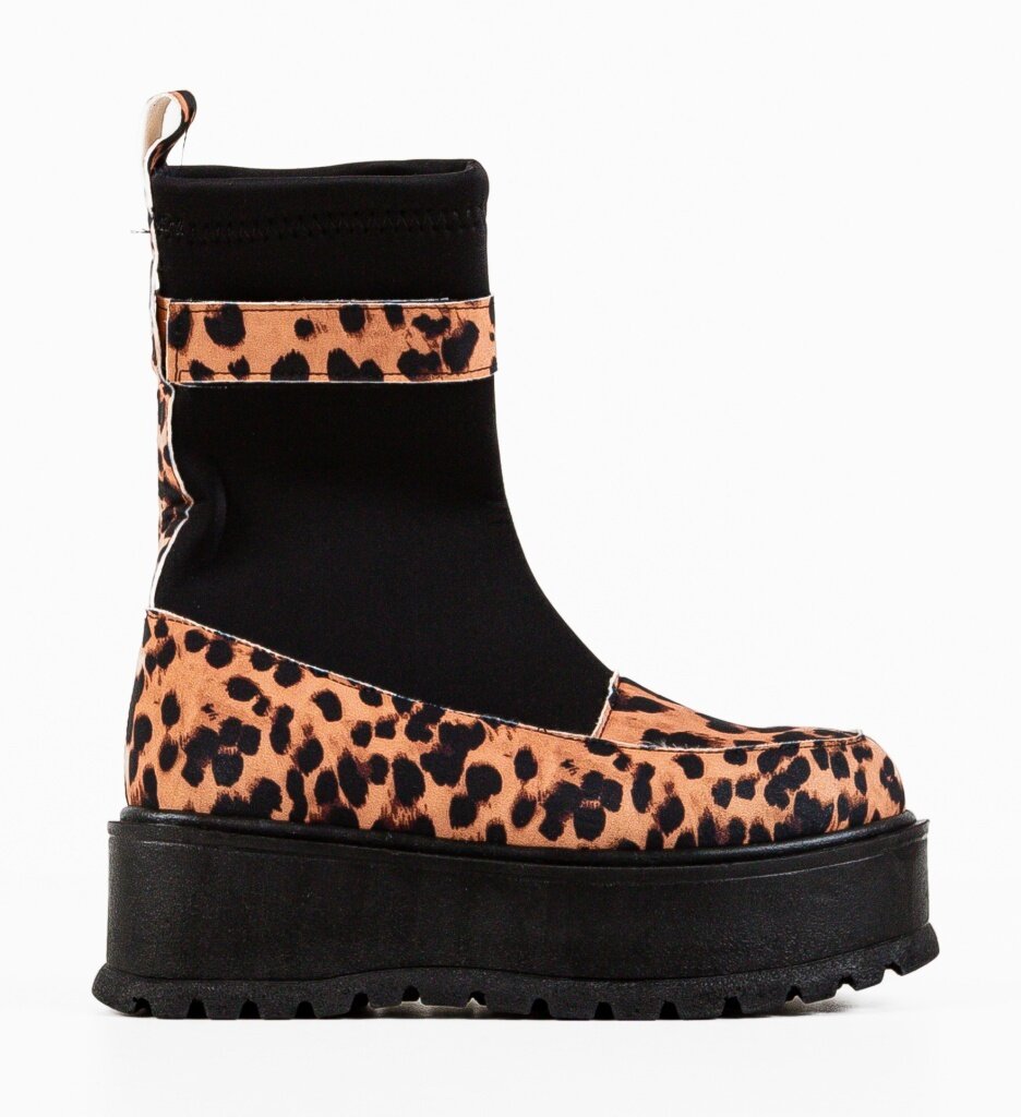 Wow Shoes Боти Azra Анимал принт