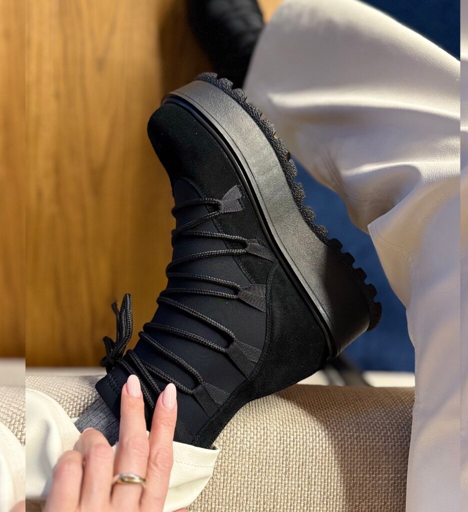 Wow Shoes Боти Canon Черни