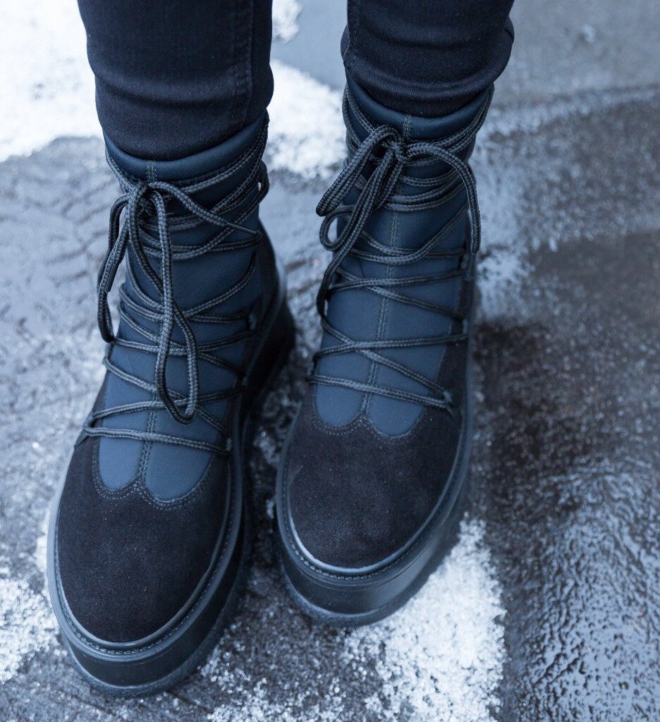 Wow Shoes Боти Canon Черни
