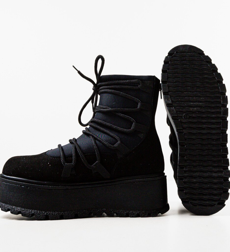 Wow Shoes Боти Canon Черни
