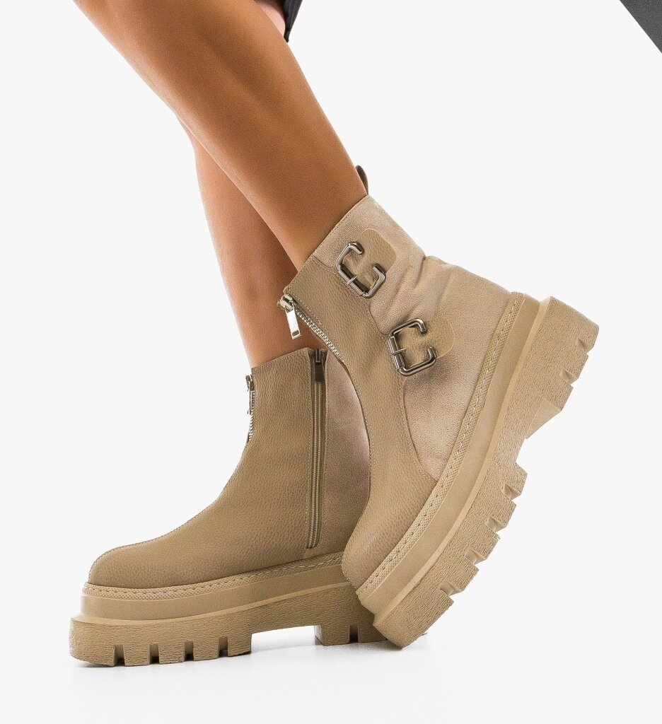 Wow Shoes Боти Cittalta Бежов