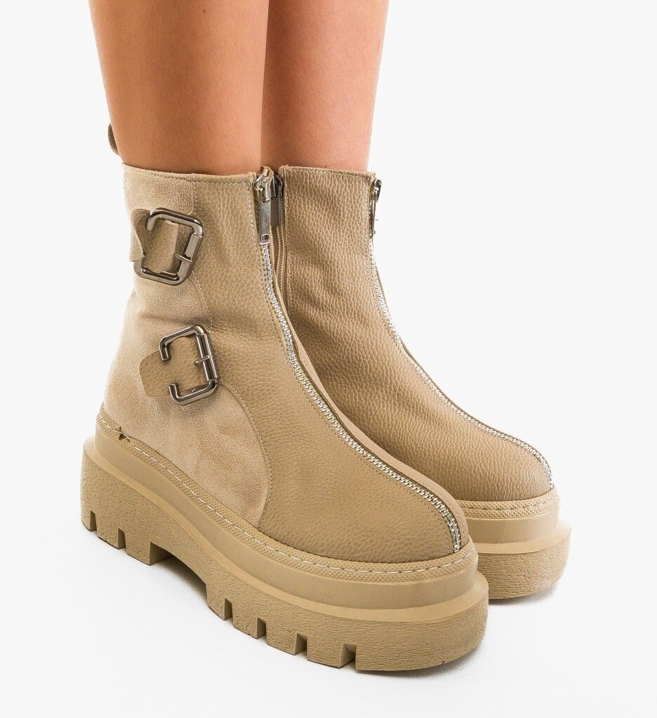 Wow Shoes Боти Cittalta Бежов