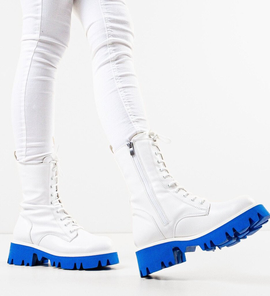 Wow Shoes Боти Darke 3 Бели