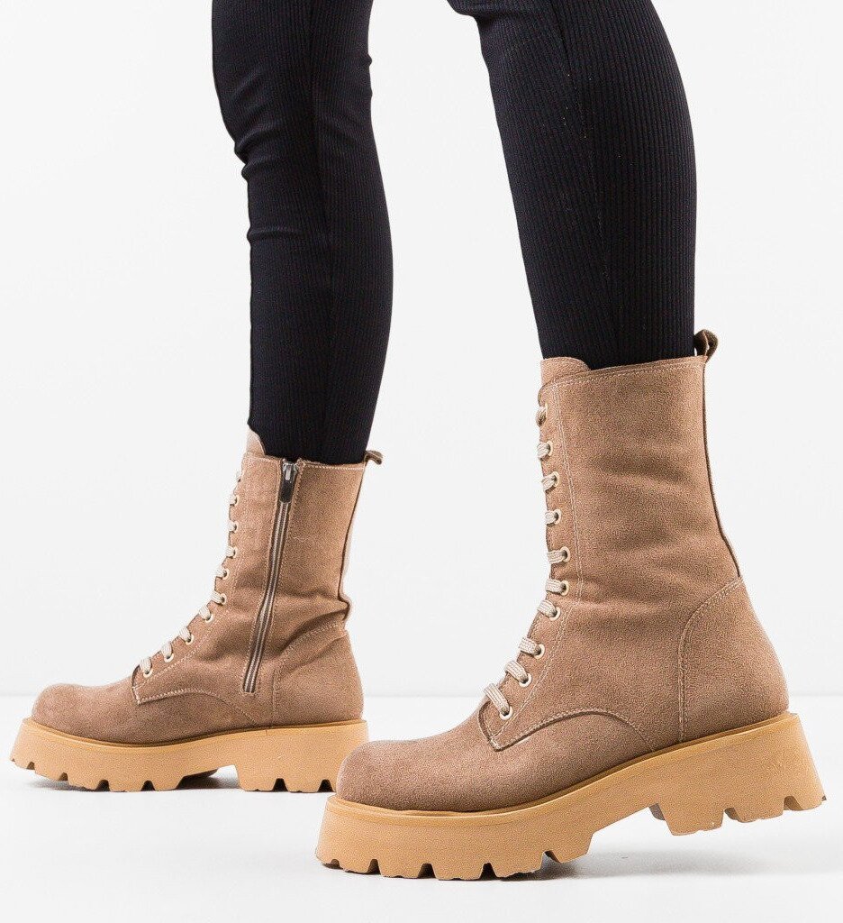 Wow Shoes Боти Darke Бежов