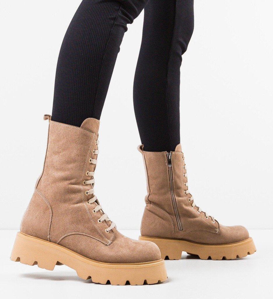 Wow Shoes Боти Darke Бежов