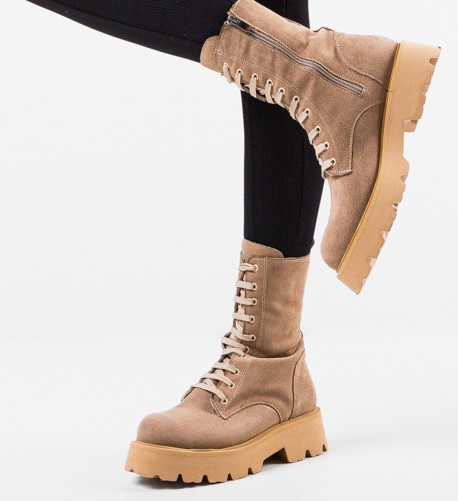 Wow Shoes Боти Darke Бежов