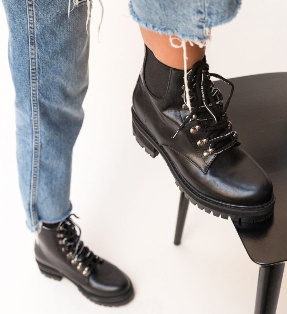 Wow Shoes Боти Derilo Черни