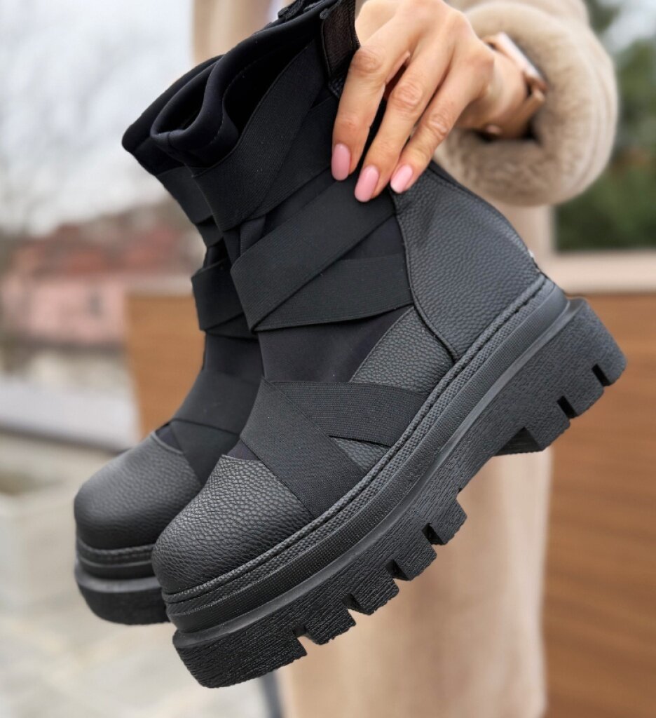 Wow Shoes Боти Eratomo 2 Черни