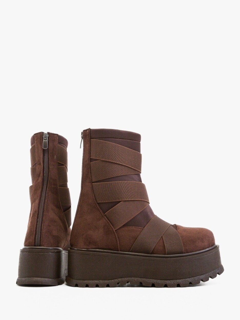 Wow Shoes Боти Eugenio 2 Кафяв