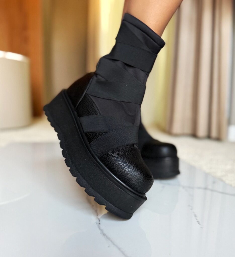 Wow Shoes Боти Eugenio 3 Черни