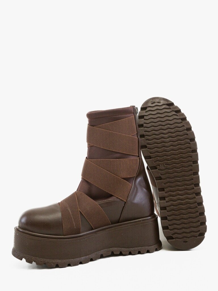 Wow Shoes Боти Eugenio 3 Кафяв