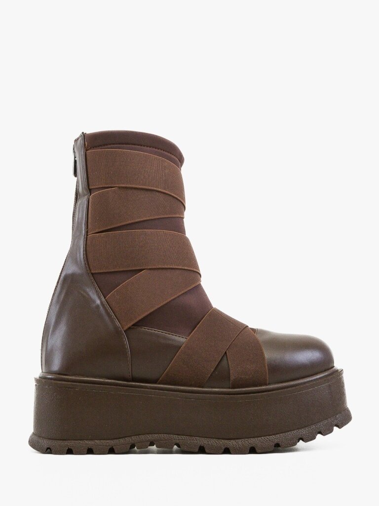 Wow Shoes Боти Eugenio 3 Кафяв