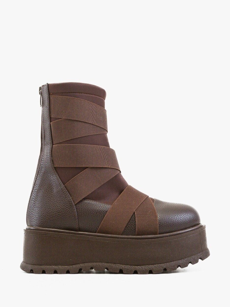 Wow Shoes Боти Eugenio Кафяв