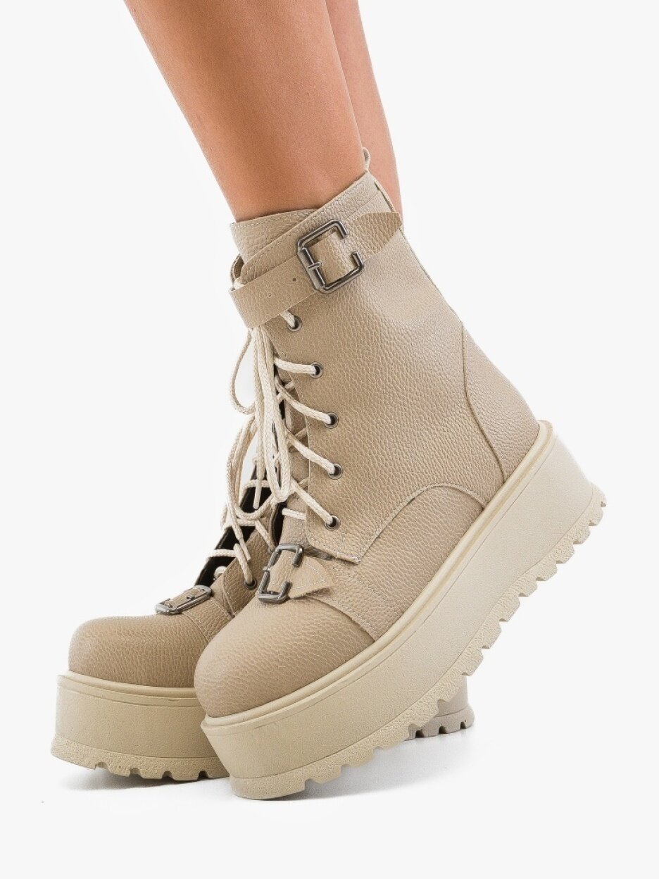 Wow Shoes Боти Guardia Бежов