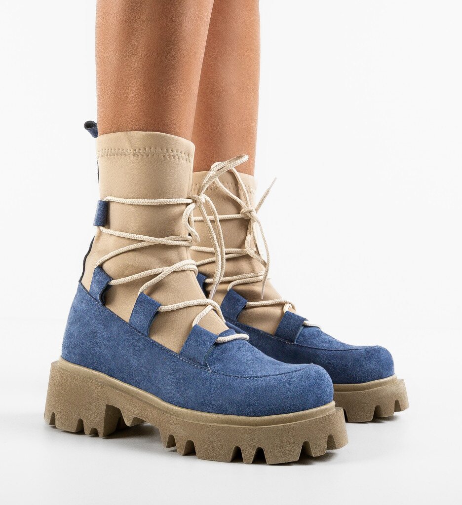Wow Shoes Боти Henena Сини