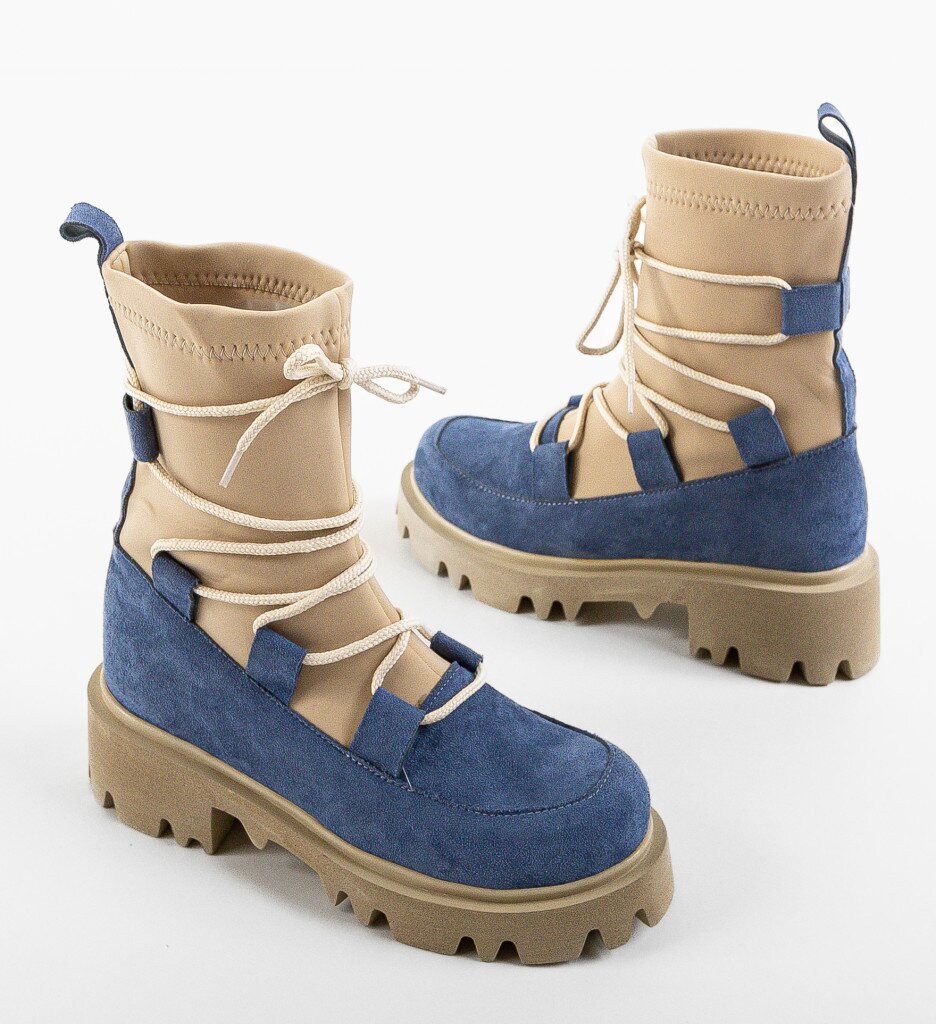 Wow Shoes Боти Henena Сини