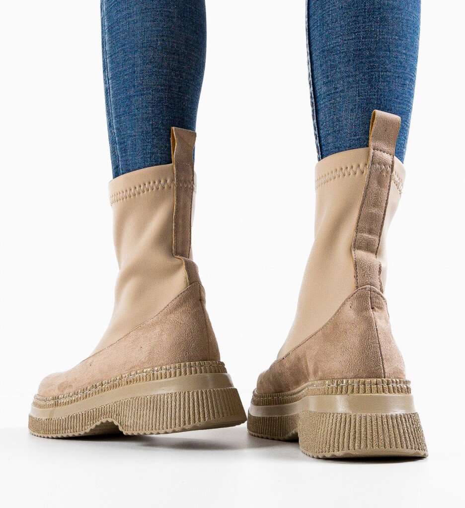 Wow Shoes Боти Herma Бежов