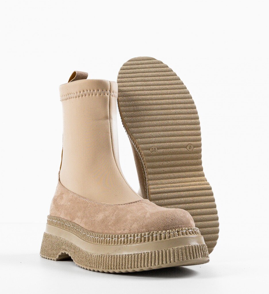 Wow Shoes Боти Herma Бежов