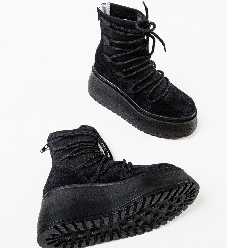 Wow Shoes Боти Kamom 2 Черни