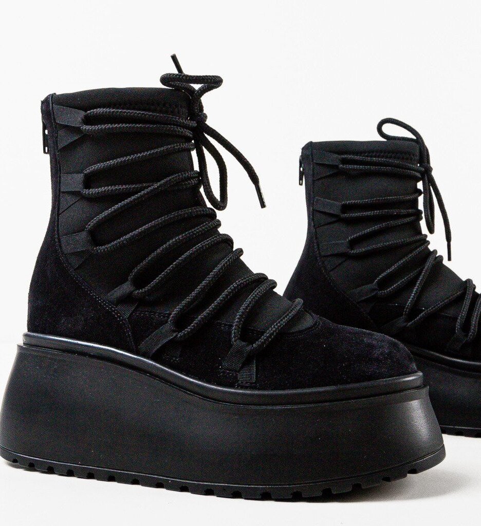 Wow Shoes Боти Kamom 2 Черни