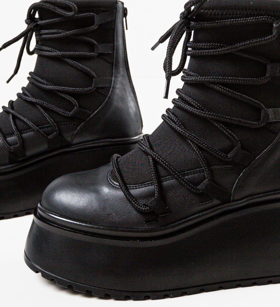 Wow Shoes Боти Kamom Черни