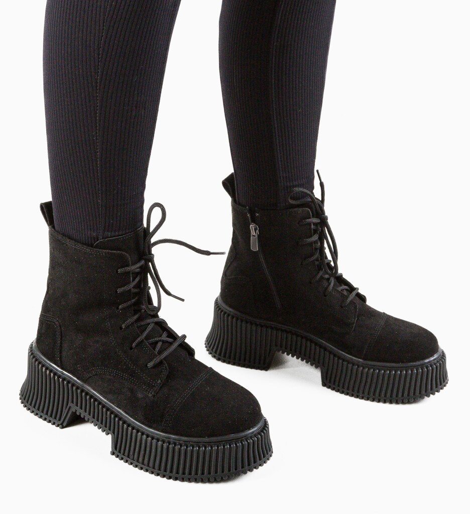 Wow Shoes Боти Lanaz Черни