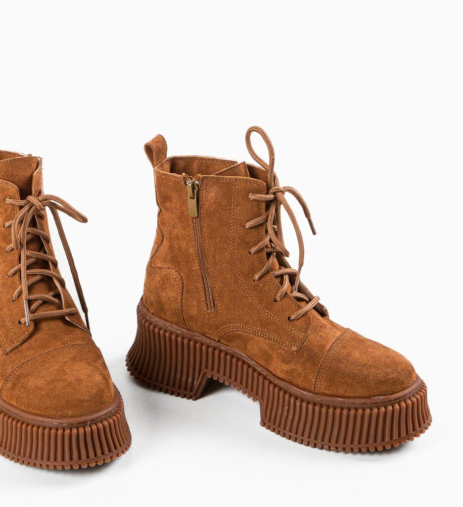 Wow Shoes Боти Lanaz Кафяв