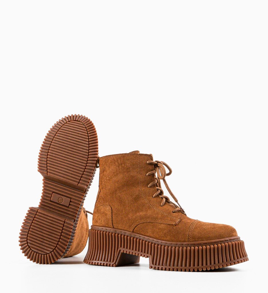 Wow Shoes Боти Lanaz Кафяв