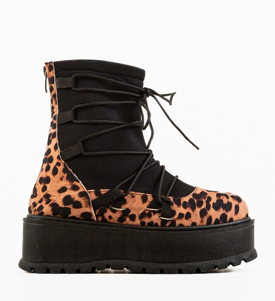 Wow Shoes Боти Ligeia Анимал принт