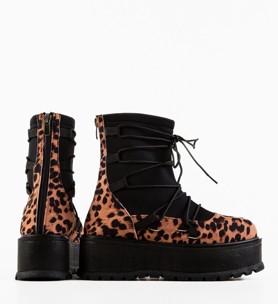 Wow Shoes Боти Ligeia Анимал принт