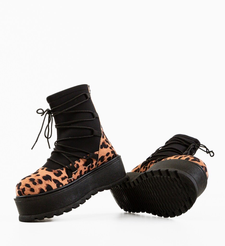 Wow Shoes Боти Ligeia Анимал принт