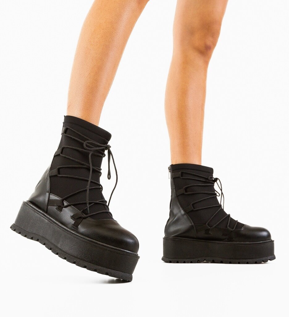 Wow Shoes Боти Ligeia Черни