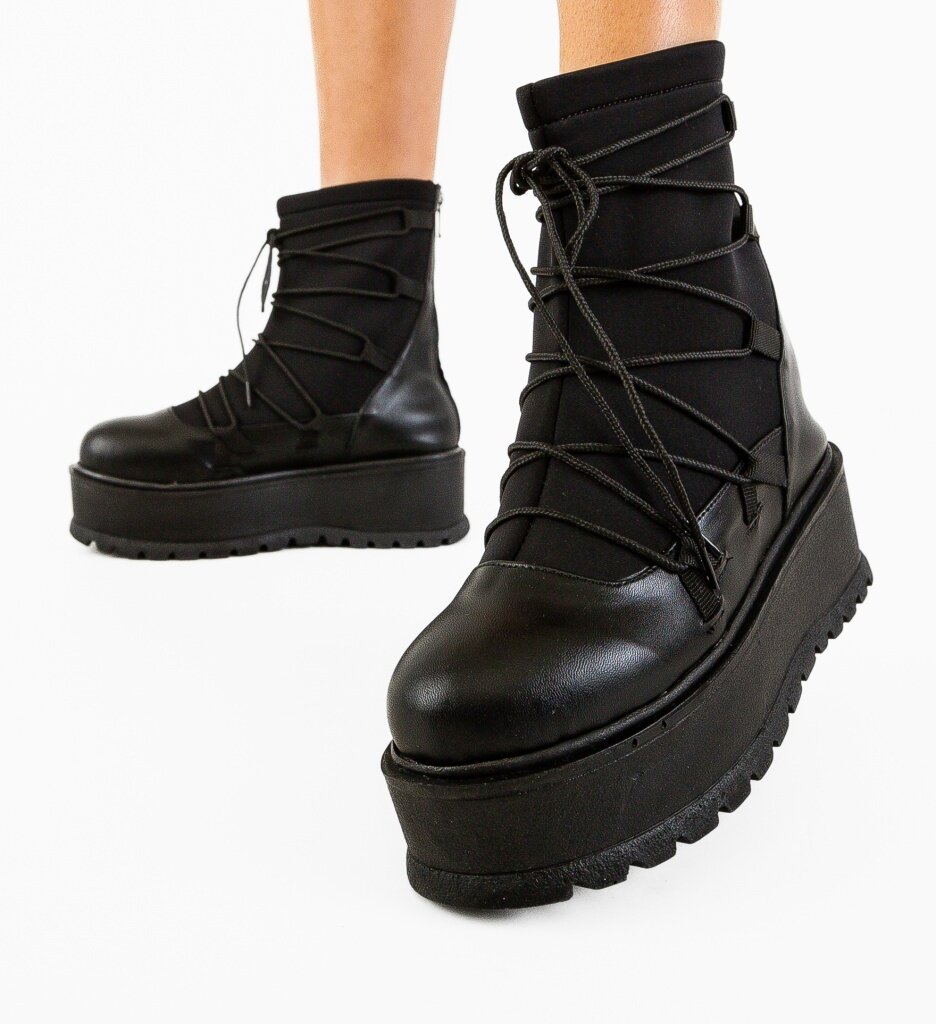 Wow Shoes Боти Ligeia Черни