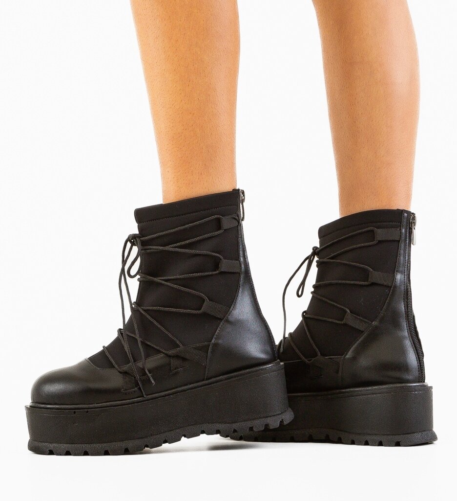 Wow Shoes Боти Ligeia Черни