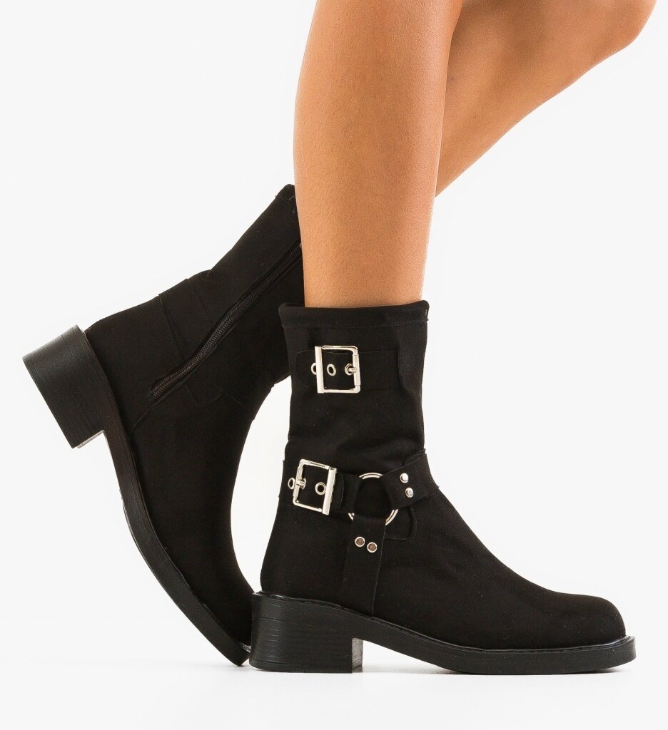 Wow Shoes Боти Maffy 2 Черни
