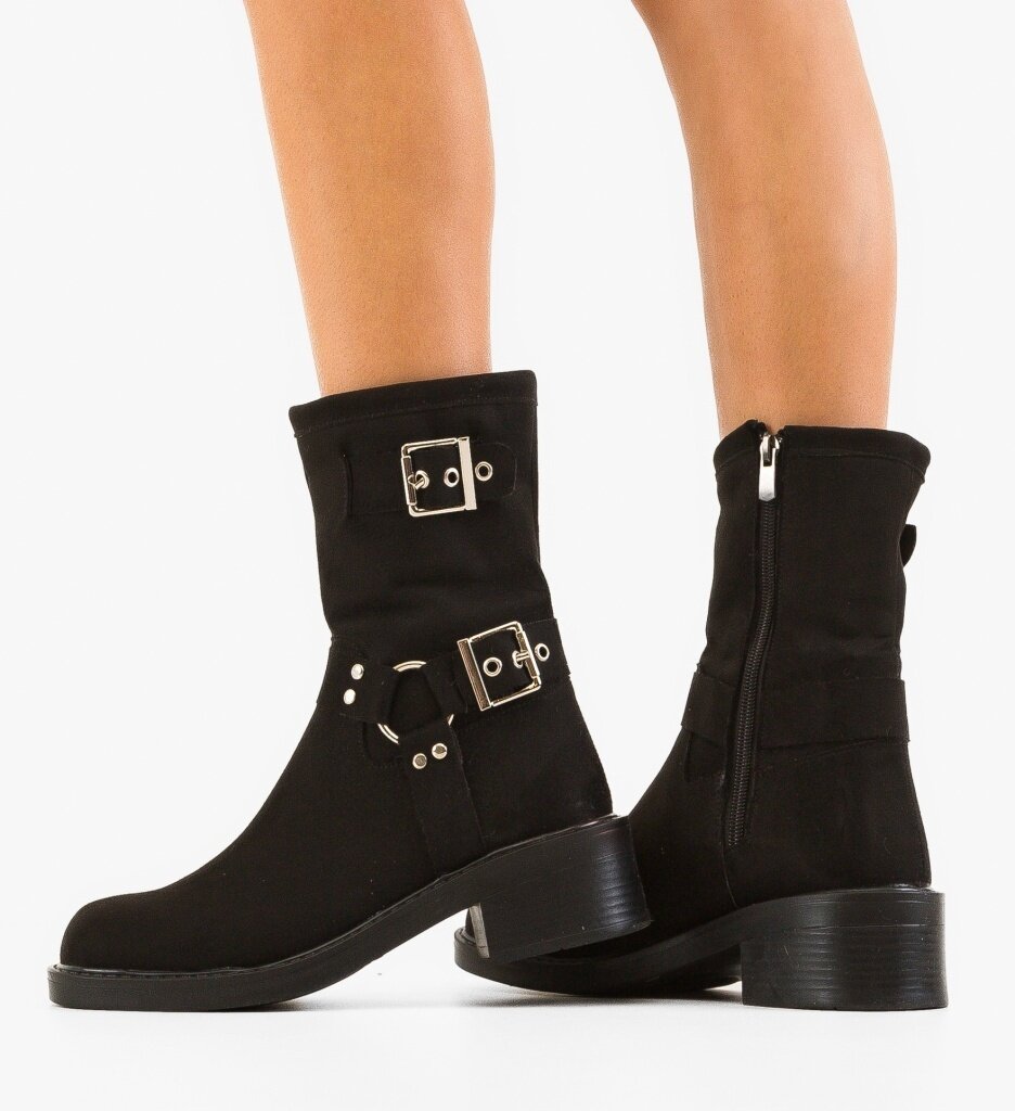 Wow Shoes Боти Maffy 2 Черни