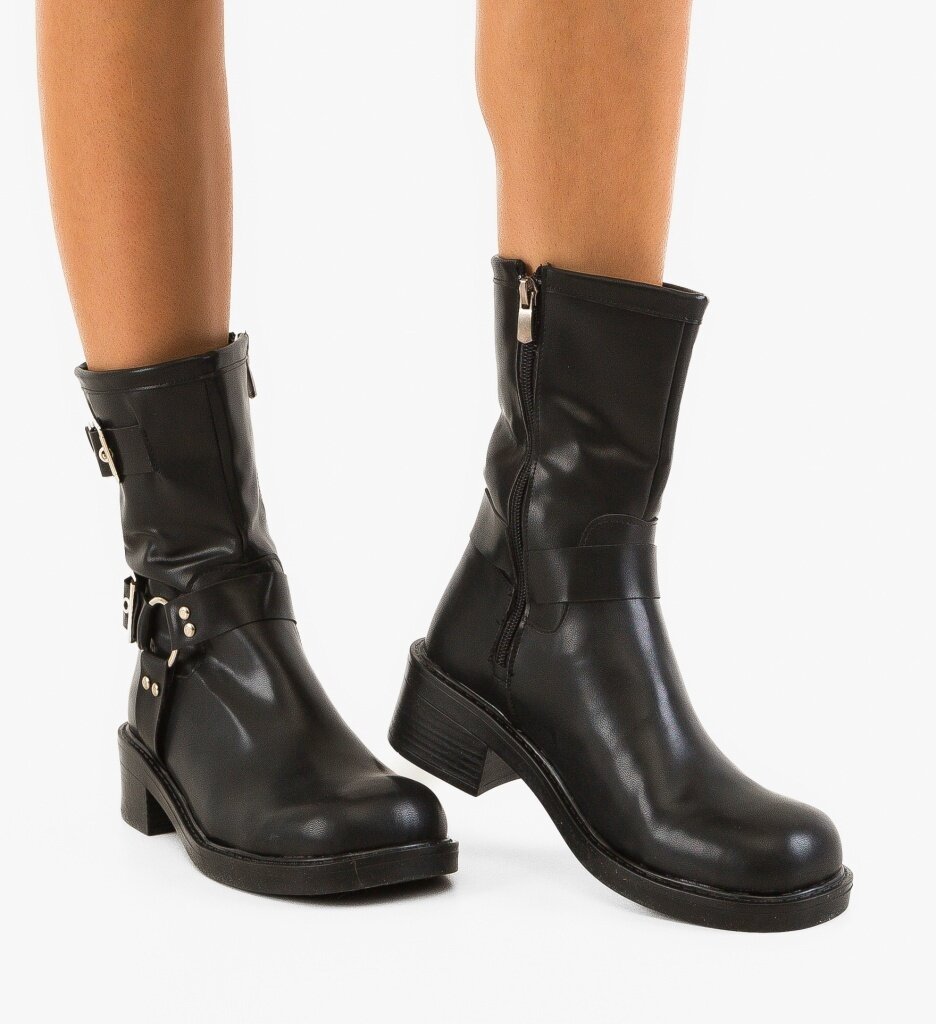 Wow Shoes Боти Maffy Черни