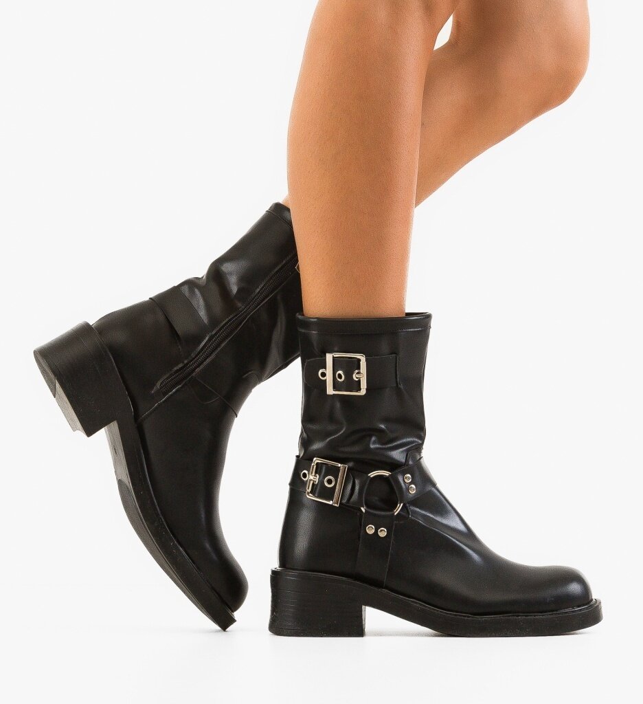 Wow Shoes Боти Maffy Черни