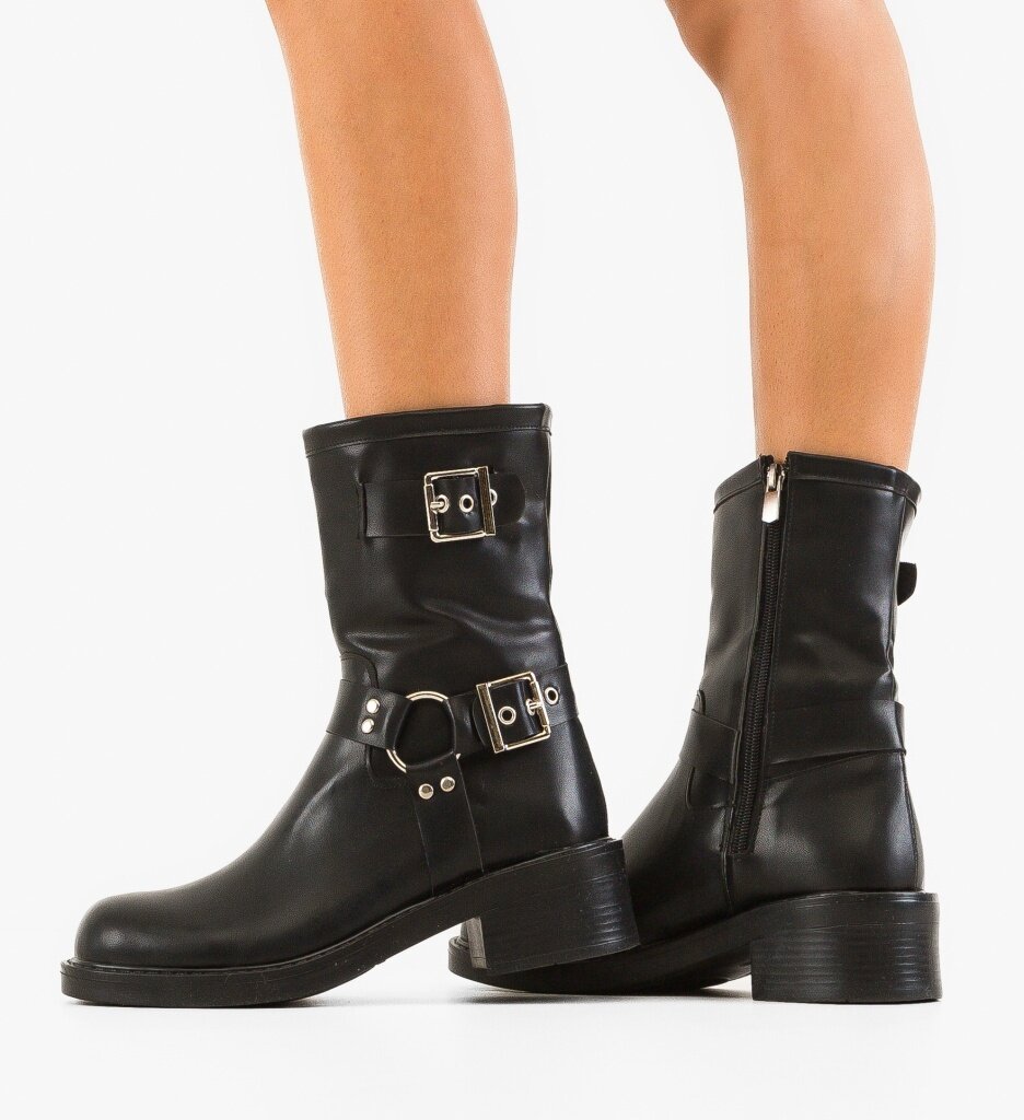 Wow Shoes Боти Maffy Черни