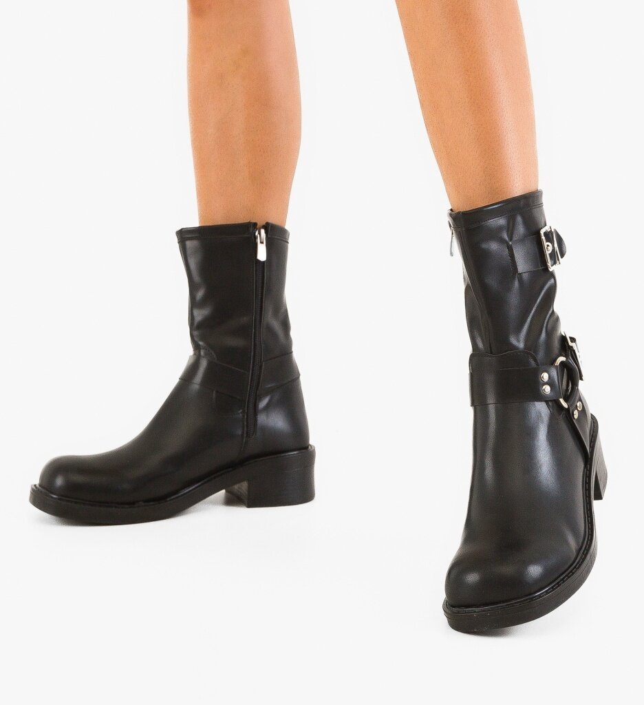 Wow Shoes Боти Maffy Черни
