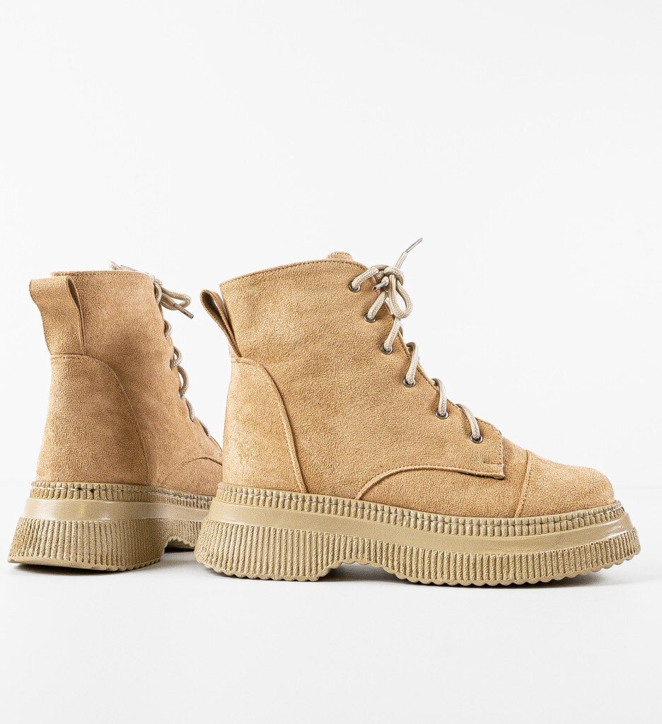 Wow Shoes Боти Manosy Бежов