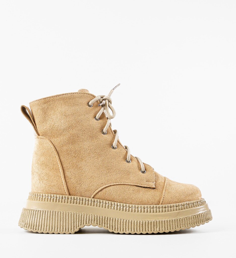 Wow Shoes Боти Manosy Бежов