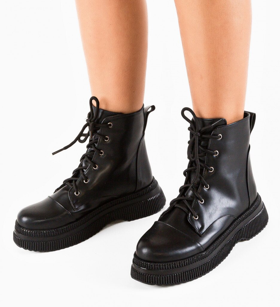 Wow Shoes Боти Manosy Черни