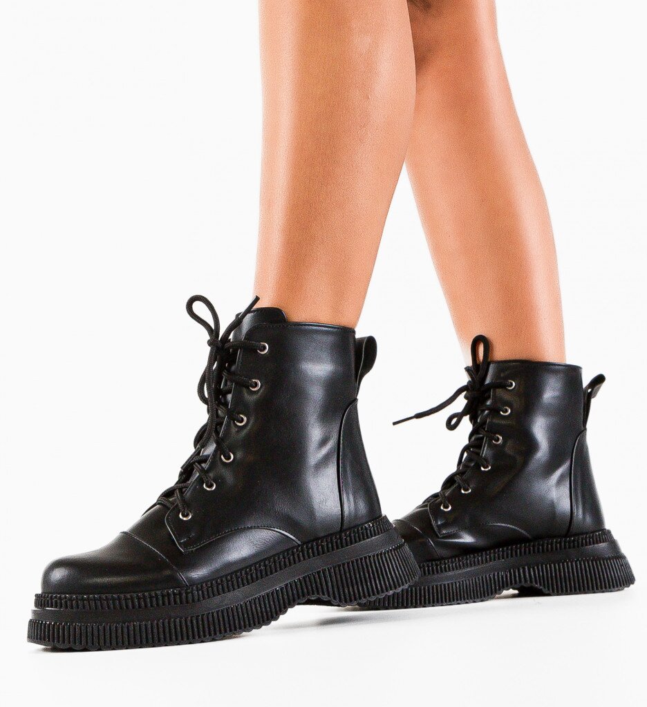 Wow Shoes Боти Manosy Черни