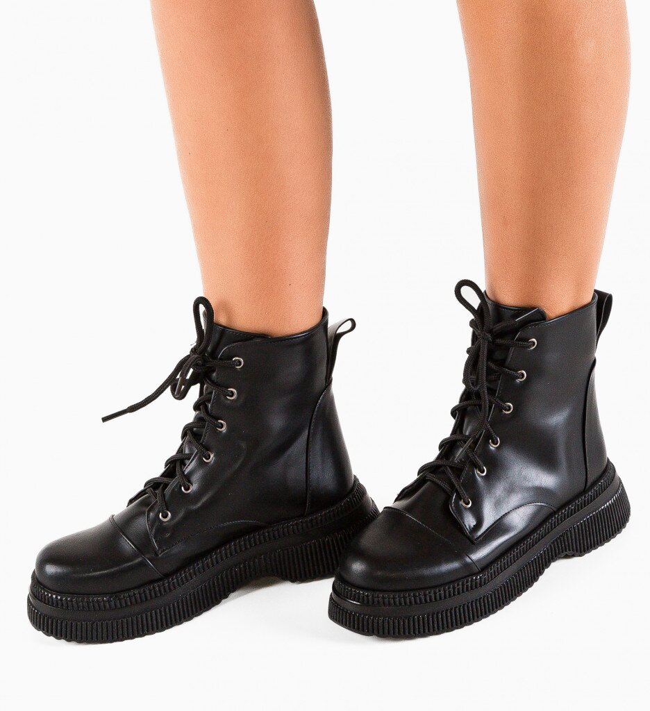 Wow Shoes Боти Manosy Черни