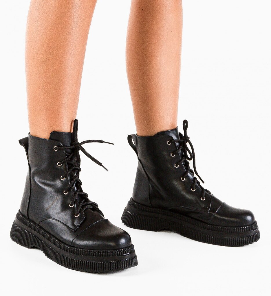 Wow Shoes Боти Manosy Черни