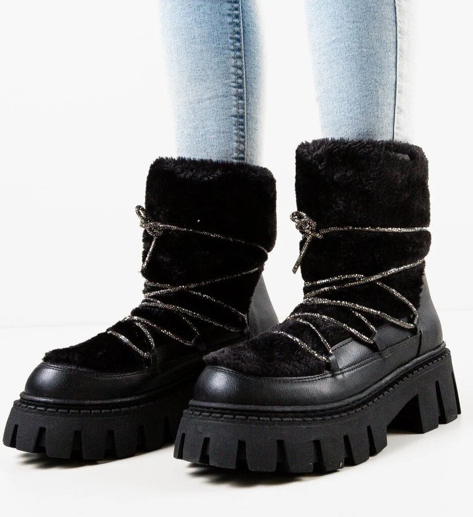 Wow Shoes Боти Migdal Черни