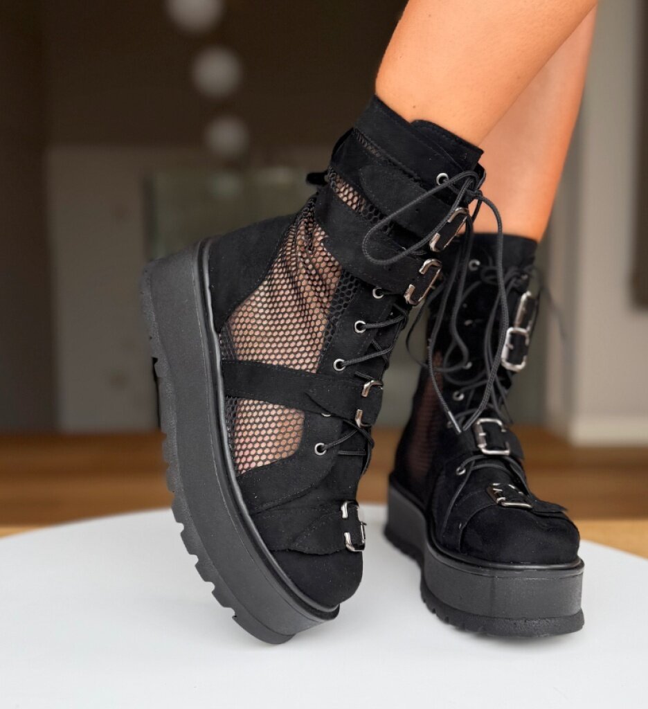 Wow Shoes Боти Nerona Черни