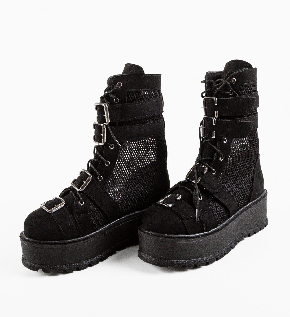Wow Shoes Боти Nerona Черни
