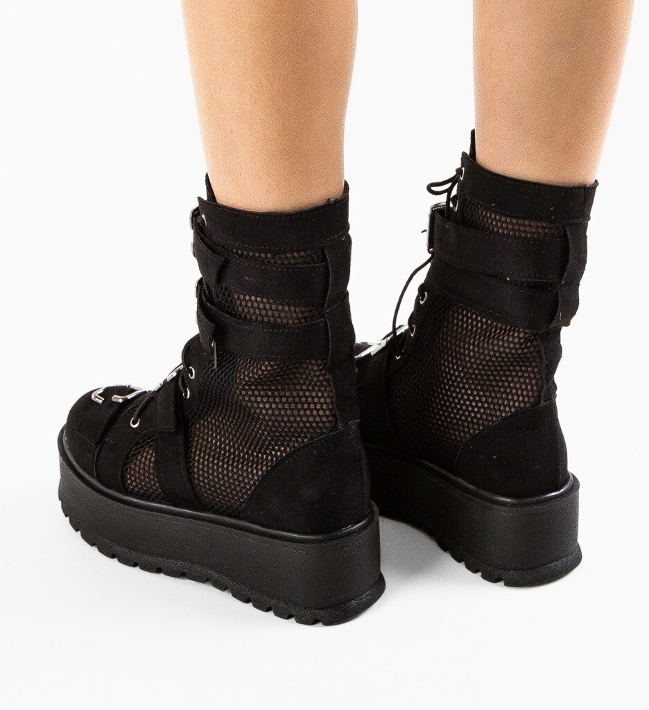 Wow Shoes Боти Nerona Черни